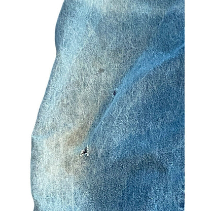 Vintage USA Pointer Low Back Bib Overalls Mens Distressed Worn 48 W 28 Inseam