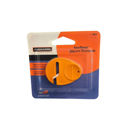 Fiskars Sewsharp Sharpener Orange New In Package Scissor Sharpens