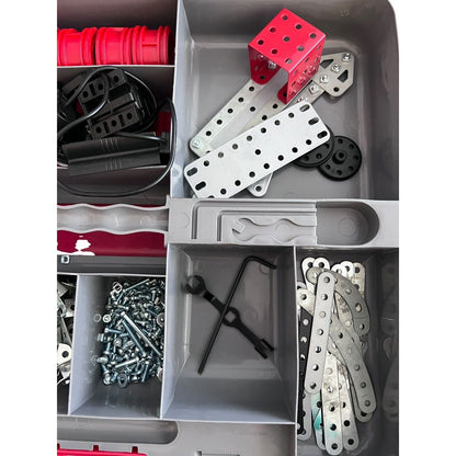 Meccano Motorized Remote Control Erector Set #416460 Preowned Case