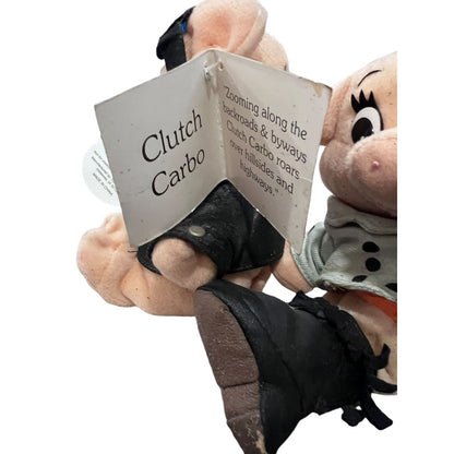 Harley-Davidson Bean Bag Plush X2 Collectable Toy W/ Tags Fat Bob Clutch Carbo