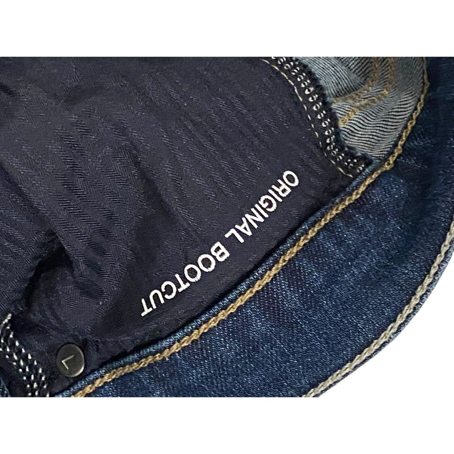 7 SEVEN FOR ALL MANKIND JEANS Original Bootcut Dark Flare Stretch Great Cond