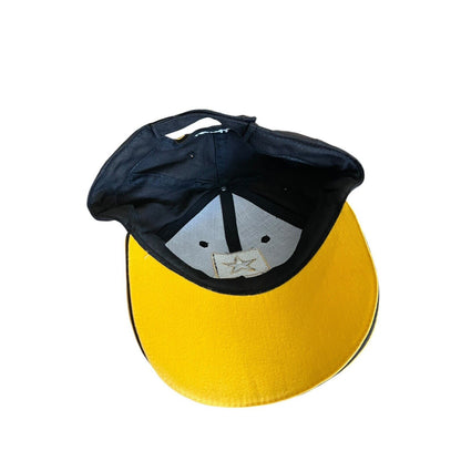U.S. ARMY Hat Army Strong USA MADE Black Yellow Cap Adjustable