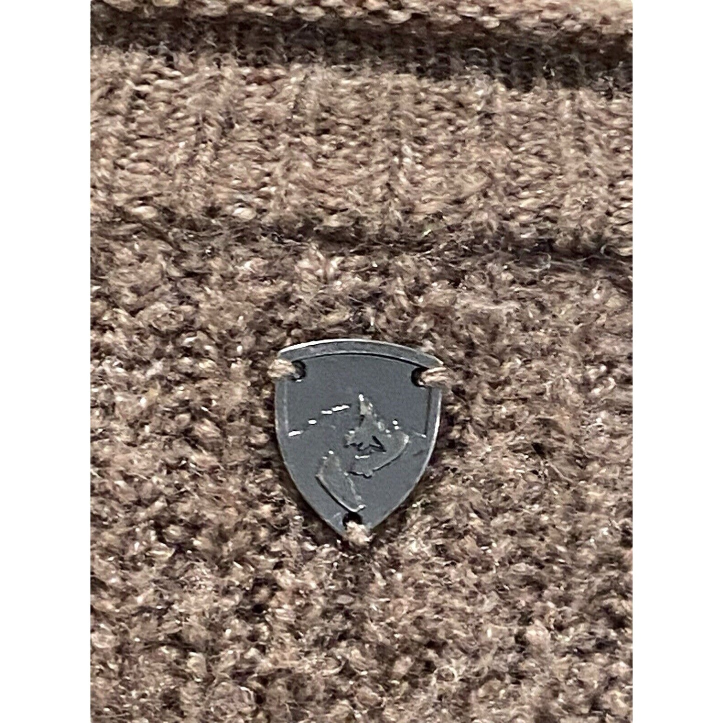 Kuhl Faye Brown Knit Merino Wool Blend Mock Neck Sweater Women's Size M