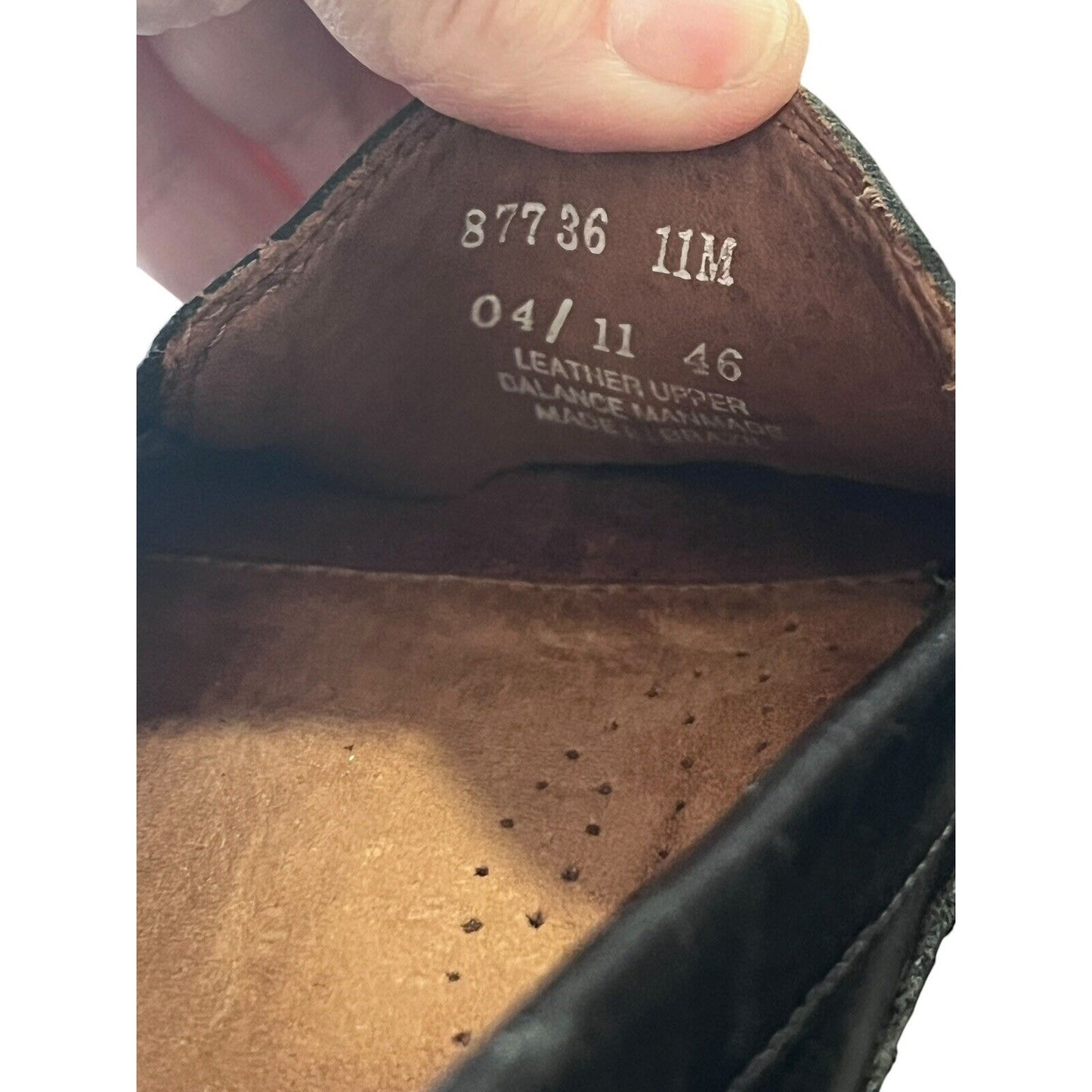 Clarks England Men's Sz 11M Shoes Black Leather Comfort Casual Moccasin Loafers