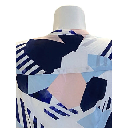 Size 2 Torrid Womens Plus Geometric Sleeveless Top Blouse Shirt