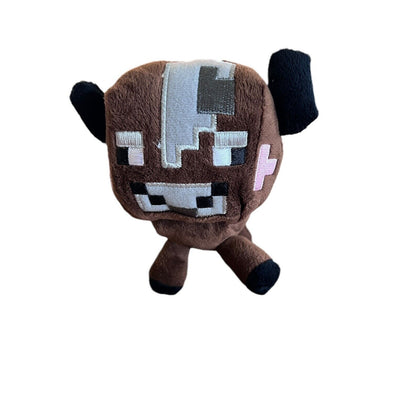 Minecraft Plush Cow Steak Stuffed Animal 2014 4”