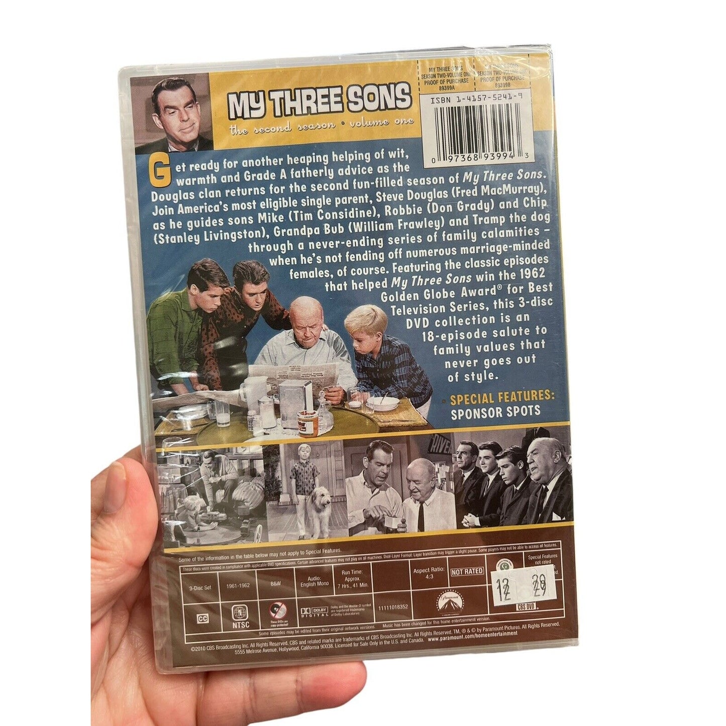 My Three Sons: The Complete 2nd Season 2 Volume 1 & 2 New Sealed