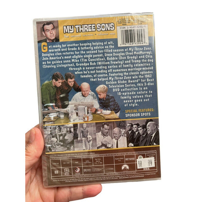 My Three Sons: The Complete 2nd Season 2 Volume 1 & 2 New Sealed
