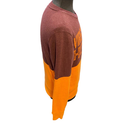 Size Small Virginia Tech Sweatshirt Mens Hokies Crewneck Distressed Vintage Look