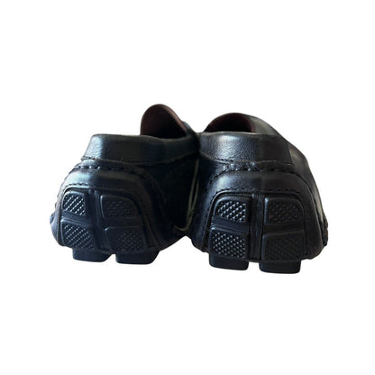 Clarks England Men's Sz 11M Shoes Black Leather Comfort Casual Moccasin Loafers