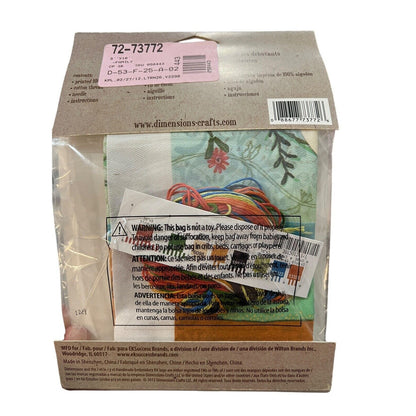 Dimensions Whimsy Applique Embroidery Kit Family Hugs Bird Lori Siebert New