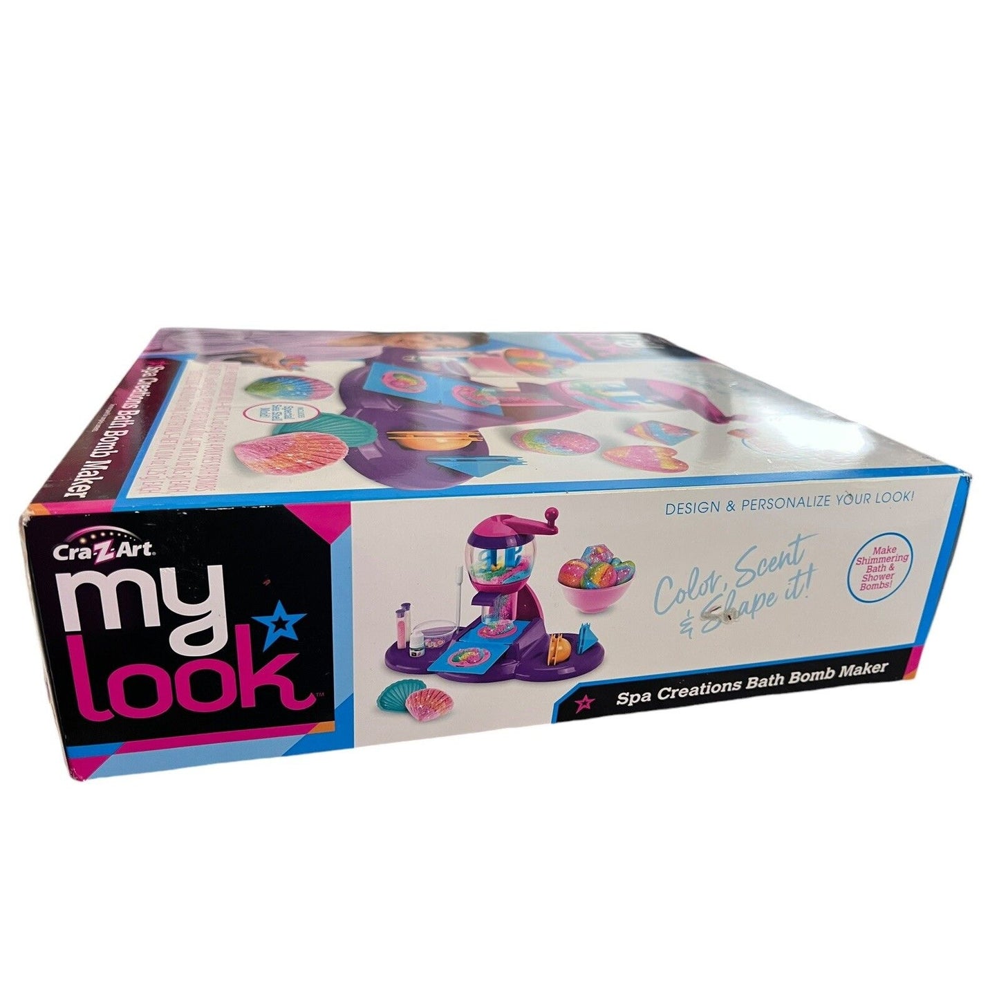 Cra-Z-Art My Look Spa Creations Bath Bomb Maker Design Studio New Family Fun