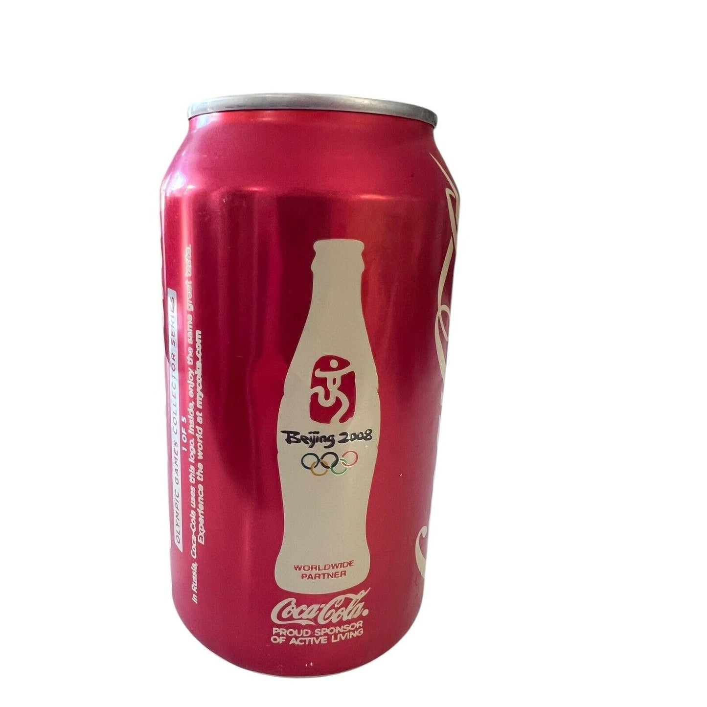 2009 Beijing Olympic RUSSIAN KOKA KORA Souvenir Coca Cola Can Russia
