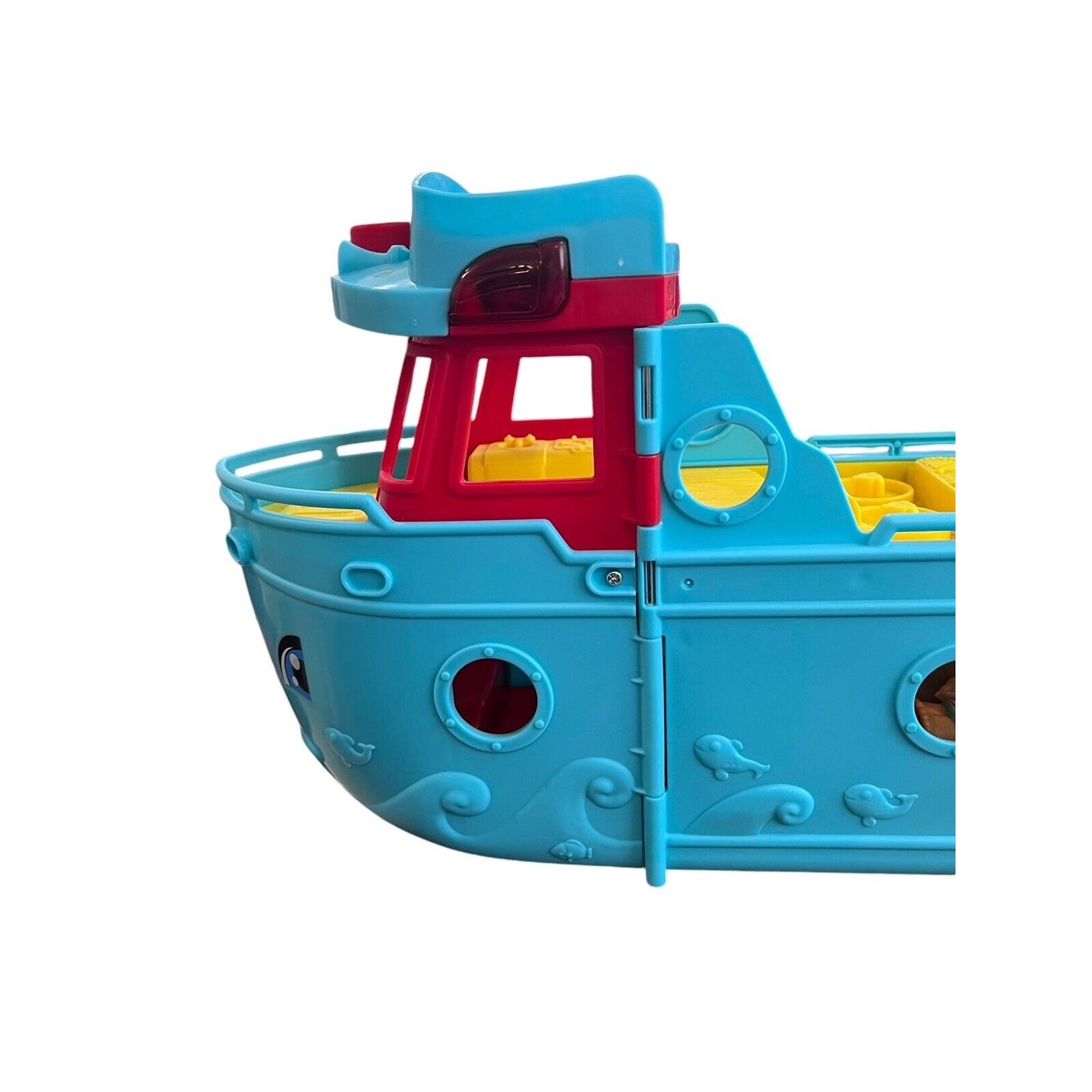 Fisher Price Little People Friendship Cruise Ship W/ Lights & Sound Tested Works