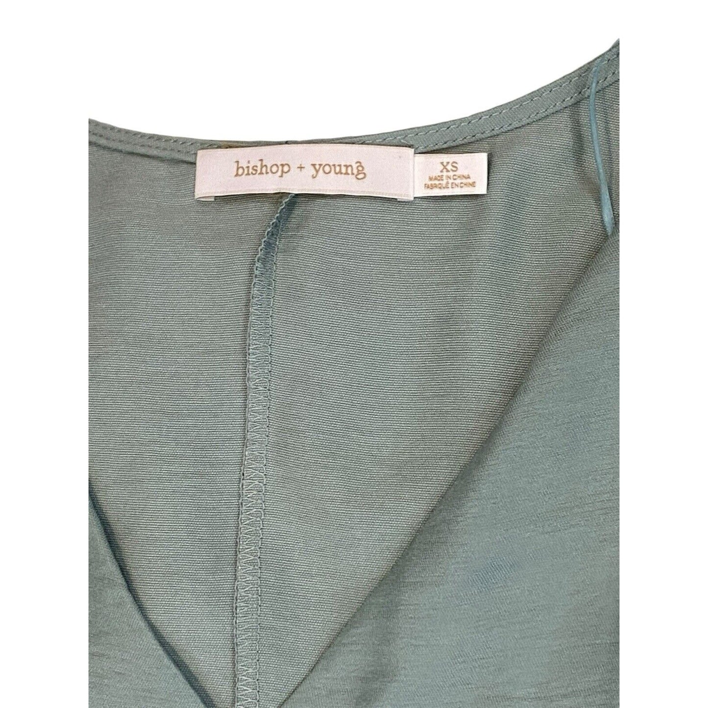 Size XS BISHOP + YOUNG Romper Seafoam Green Anthropologie NWT Sage Green