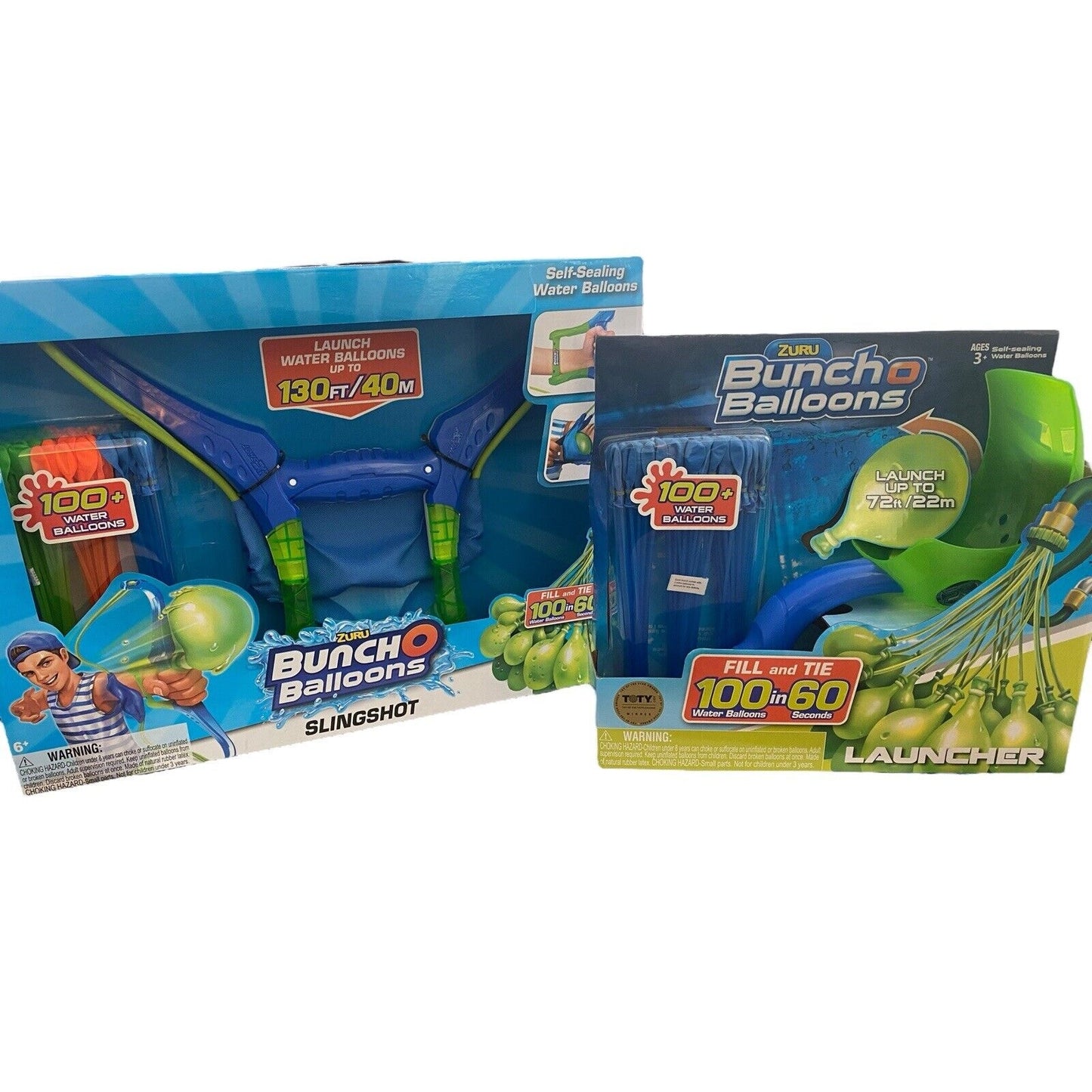 Zuru Bunch O Balloons Slingshot And Launcher Water Balloon Shooter Toy Play Set