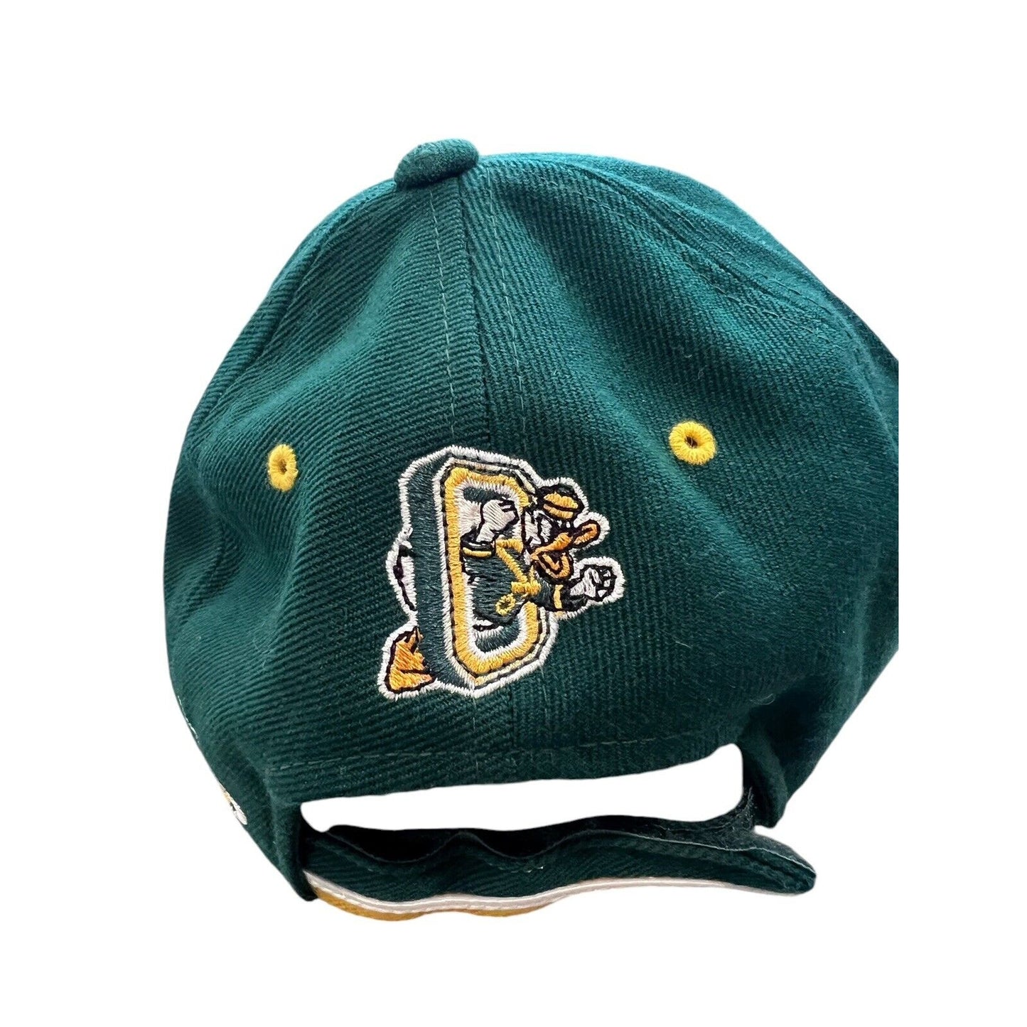 Vintage ProPlayer Oregon Ducks Hat Cap Green Gold Adjustable EUC Wool Blend