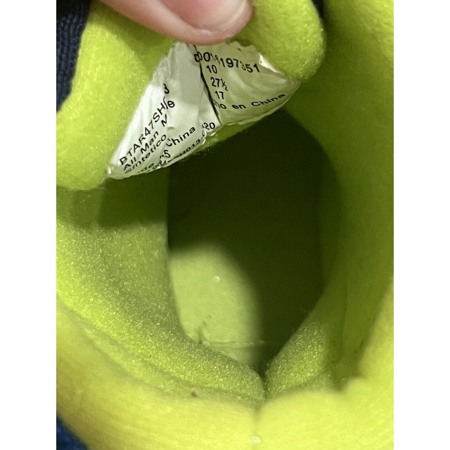 Arctic Shield Boys Waterproof Insulated Blue Warm Winter Snow Boot Youth Size 10