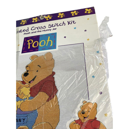 Disney Winnie the Pooh Hunny Honey Pot Counted Cross Stitch Kit 34001