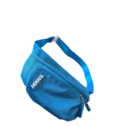 Hoka One One Fanny Hip Pack Everywhere Belt Bag 3 Zipper Blue Outdoor Sports EUC