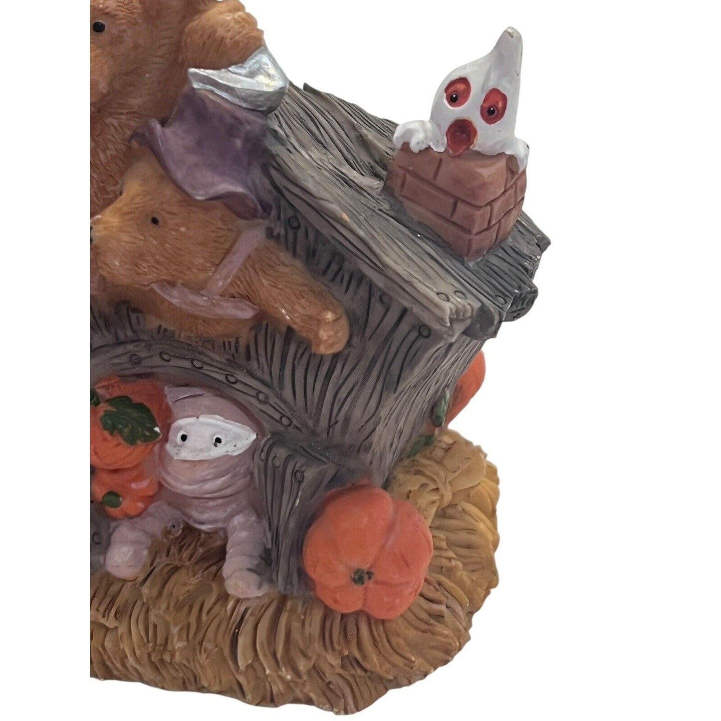 K's Collection Halloween Indoor Decor Bear Figurine Set Trick or Treat Costumes