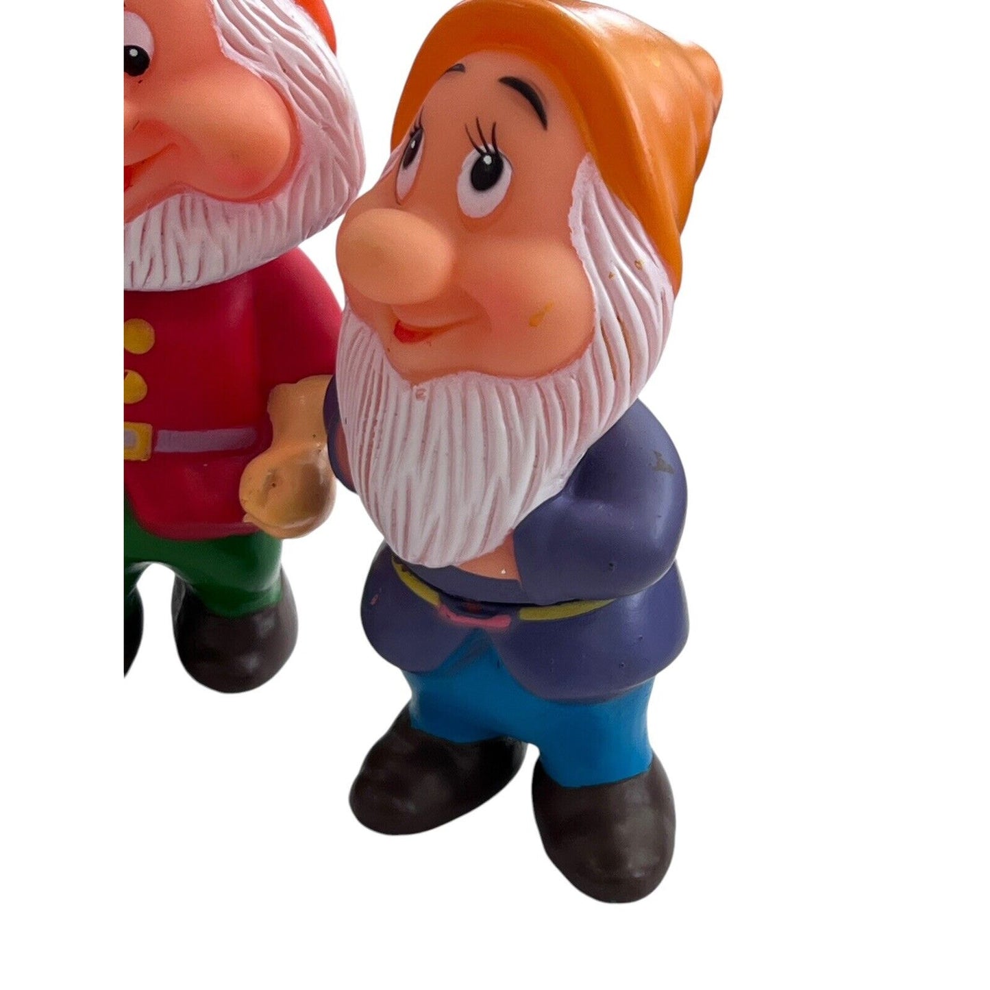 Vintage Walt Disney Prod. Snow White 5 Dwarfs Happy Sleepy Bashful Doc Dopey