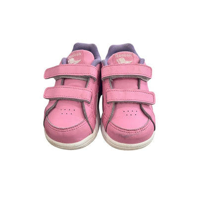 Toddler Girls Shoes Size 6 Reebok Pink Hook Loop Closure Walking Sneakers