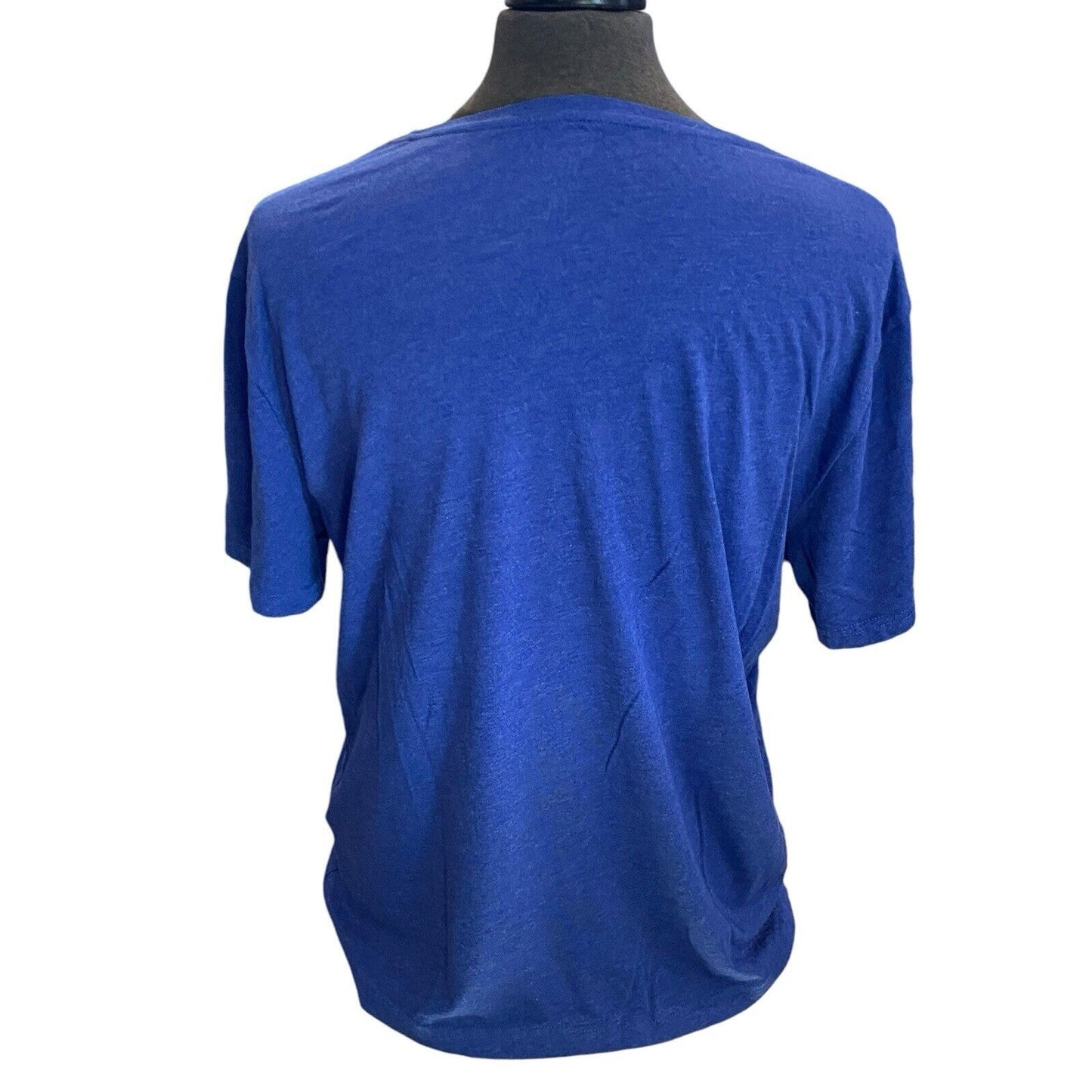 Size XL Men’s Banana Republic Bright Blue Solid Shirt V Neck T-Shirt