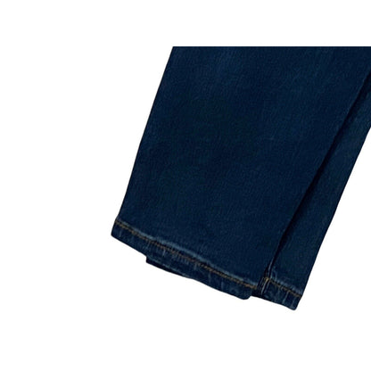 Size 9/29 Judy Blue Jeans Womens Medium Wash Distressed Patch Snake Skinny Fit