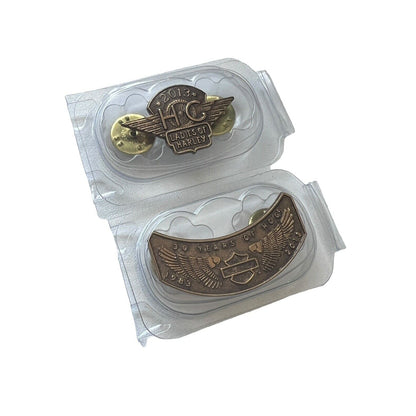 Harley Davidson 30 Years Owners Group HOG Patch Pin Set 1983 - 2013 New