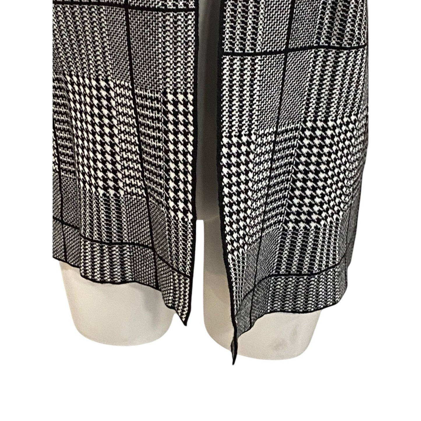 Size Petite Large Ella Emma Herringbone Cardigan Open Cardi Equestrian Classic