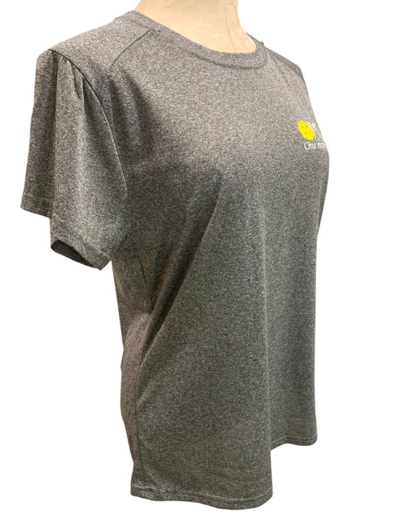 Medium BSN Sports Womens Gray Tshirt OMG!  One More Game
