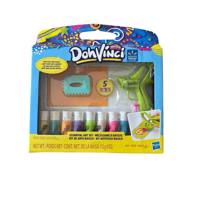Hasbro Play-Doh DohVinci Kids Essential Art Kit Age 6+ 8 Colors new in box