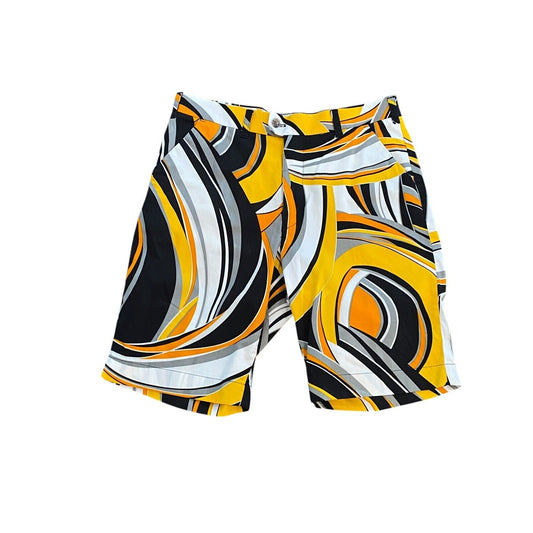 LOUDMOUTH Golf Shorts Adult Size 34 Shagadelic Groovy Casual Men's