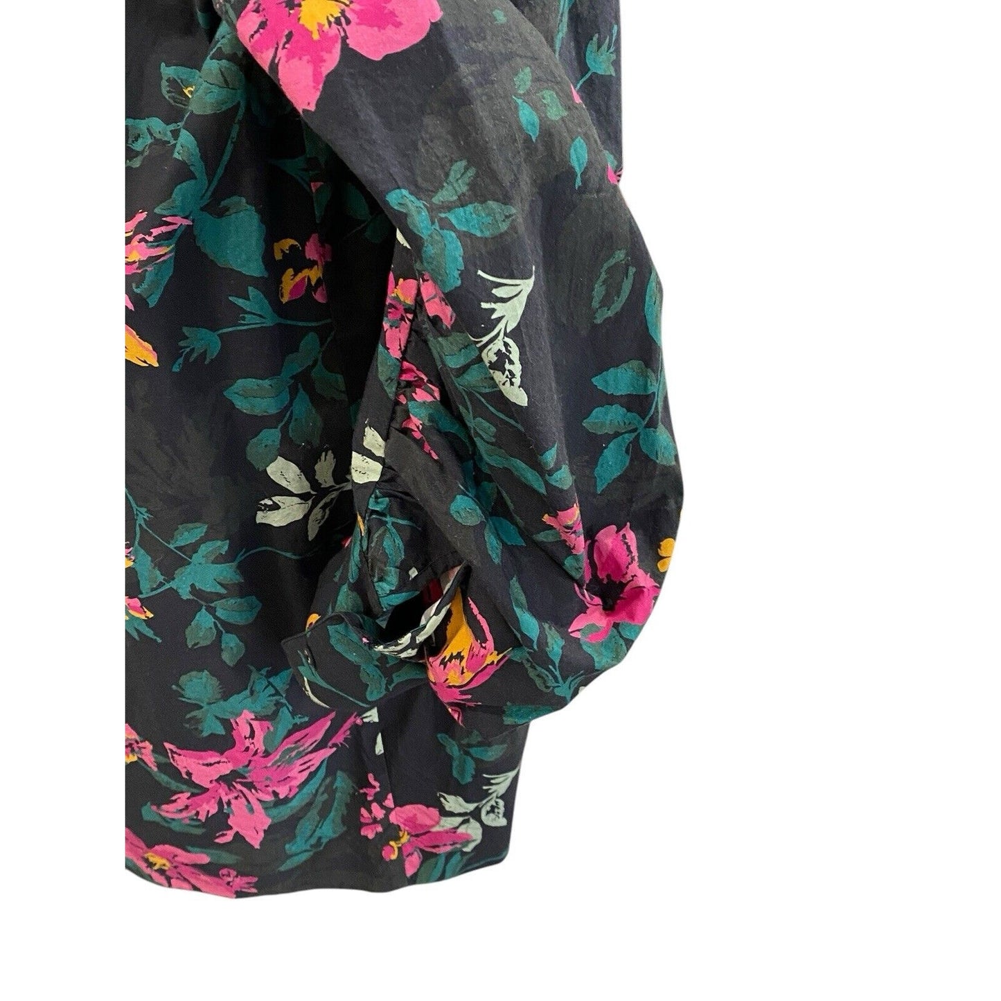 The Drop Blake Long Floral Button Down Jacket Dress Size 3X