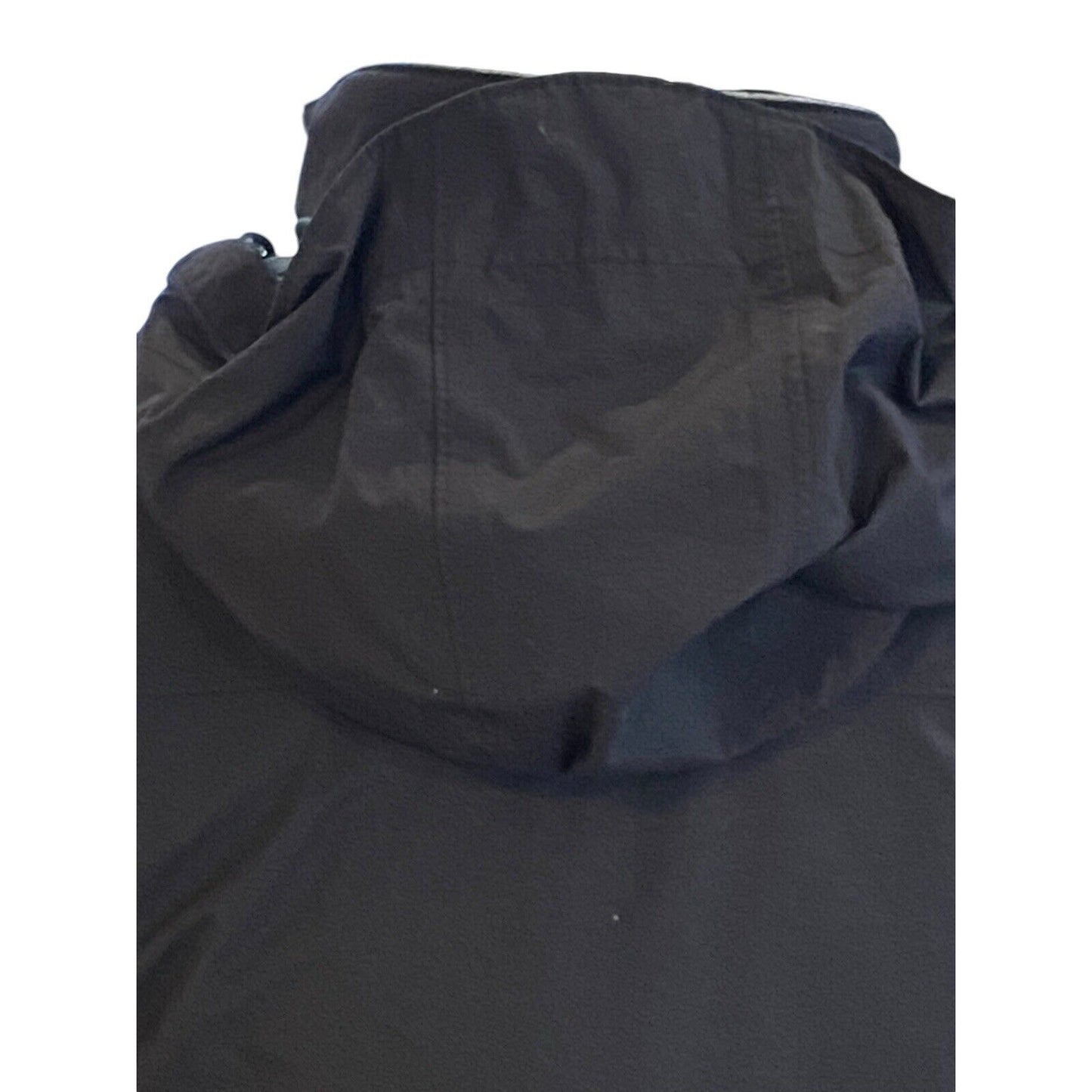 Size Medium Land’s End Women’s Black Hooded Winter Coat