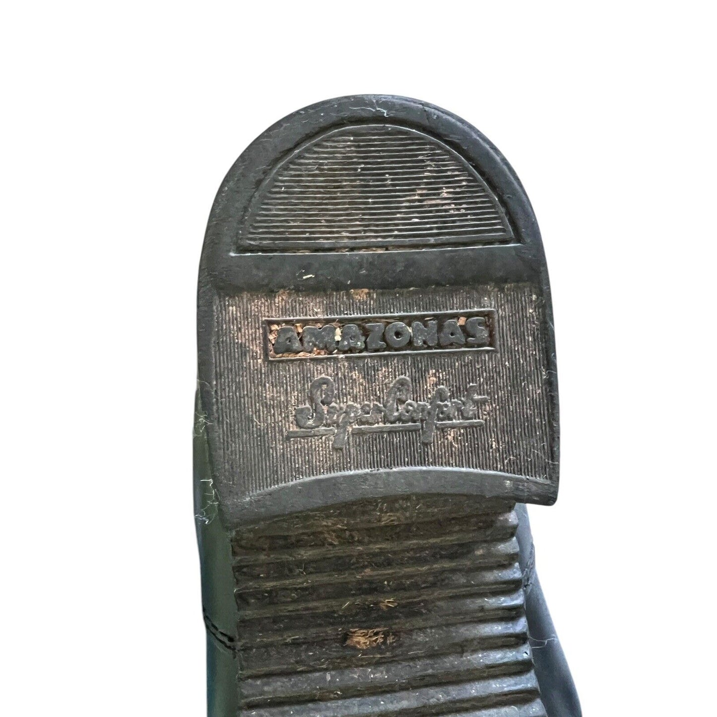 Amazonas Black Leather Lace Pull On Equestrian Riding Boots Size 7 R