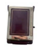 Vintage 60s Bates Cavalier Address List Contact Finder Burgundy Brass Listfinder