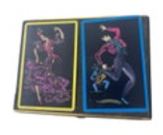 Vintage Spanish Dancer Retro Playing Cards Two Decks Complete