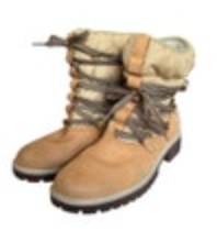 Size 7.5 Timberland 650 Women Wheat Suede Leather Fleece Winter Puffy Boots