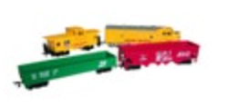 Bachmann 00621 The Challenger HO Scale Electric Train Set KD Couplers Cars Only