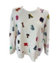 Rowing Blazers x Target Alphabet Print Crewneck Sweatshirt Size XXL