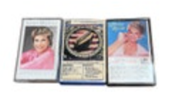 Lot of 3 Vtg Country Cassette Tapes Anne Murray Charlie McCoy Tammy Wynette