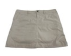 Eddie Bauer Travex Khaki Colored Hiking Outdoor Sporty Skort Size 12