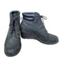 Timberland 8253A Amston Womens Olive Leather Lace Up Wedge Ankle Boot Sz 8 EU 39