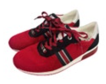 Ara Fusion Bamboo Upper Stretch Lining Dynenergy Sole Women's Red Sneakers