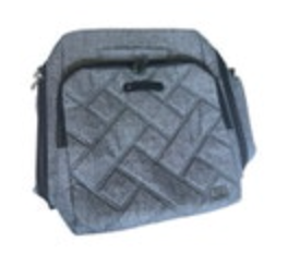 LUG Ranger XL 2 Crossbody Bag Gray Quilted NWT