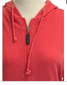 NASCAR Hoodie Sweatshirt E Series Logo Racing Apparel Full Zip Pink Unisex