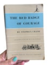 The Red Badge of Courage By Stephen Crane Modern Library College Ed 1951 HHP