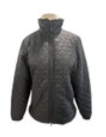 LL Bean Women’s Quilted Puffer Jacket Small Black Thinsulate Lightweight
